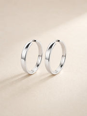 Brinco Argola Lisa Média em Prata 925