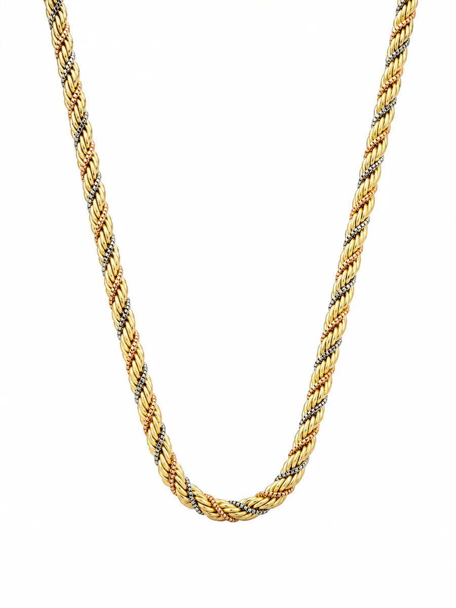 Colar Cordão Baiano em Ouro