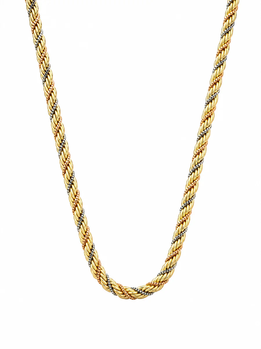 Colar Cordão Baiano em Ouro