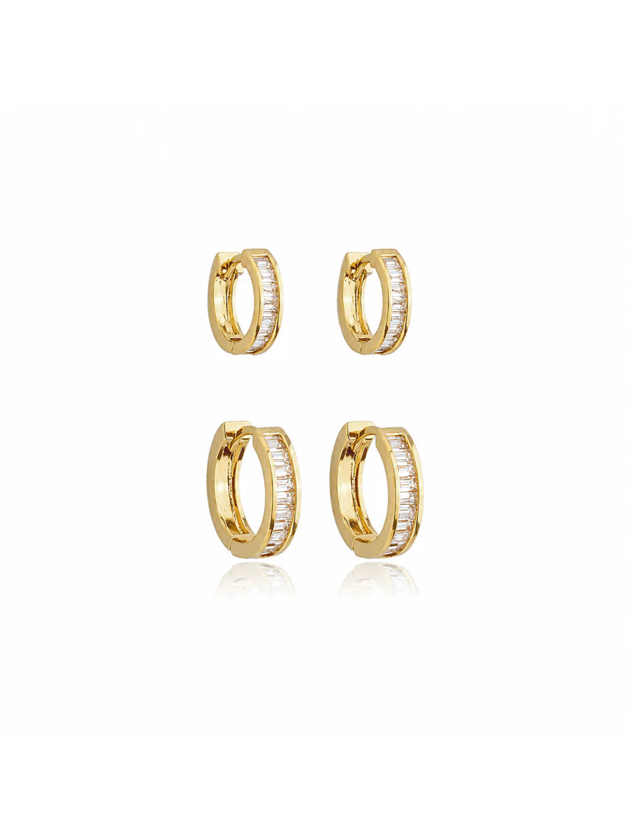 Brinco Argola Pequena em Ouro