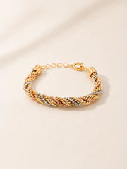 Pulseira Cordão Baiano em Ouro