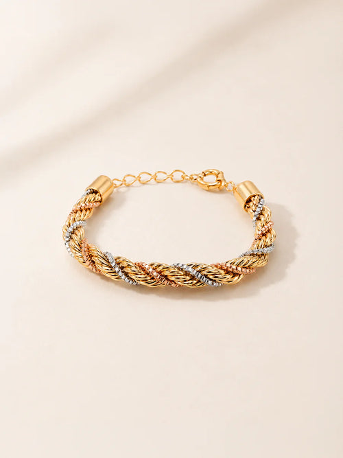 Pulseira Cordão Baiano em Ouro