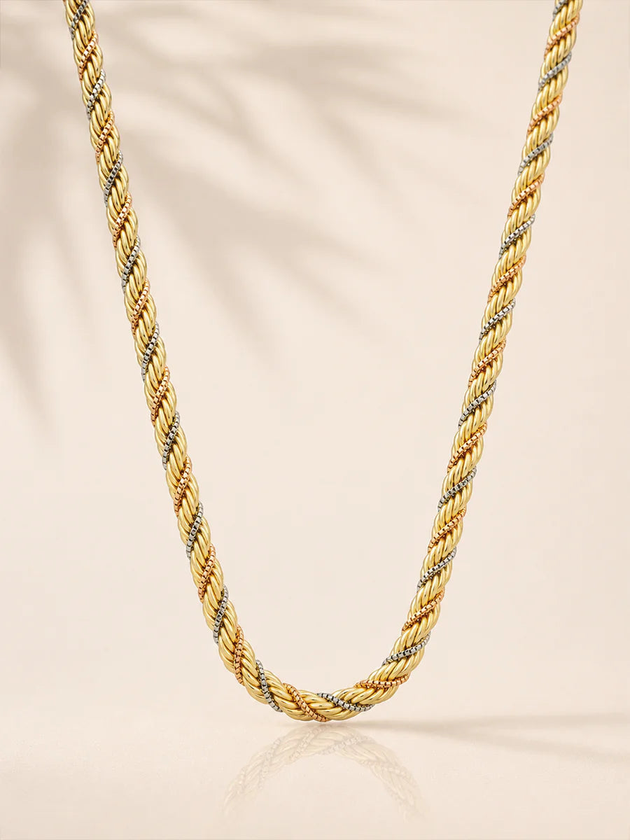 Colar Cordão Baiano em Ouro
