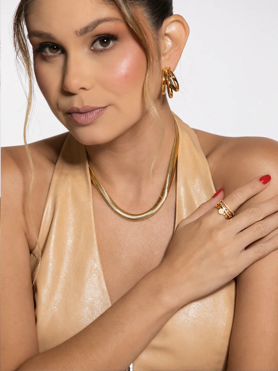 Colar Malha em Ouro